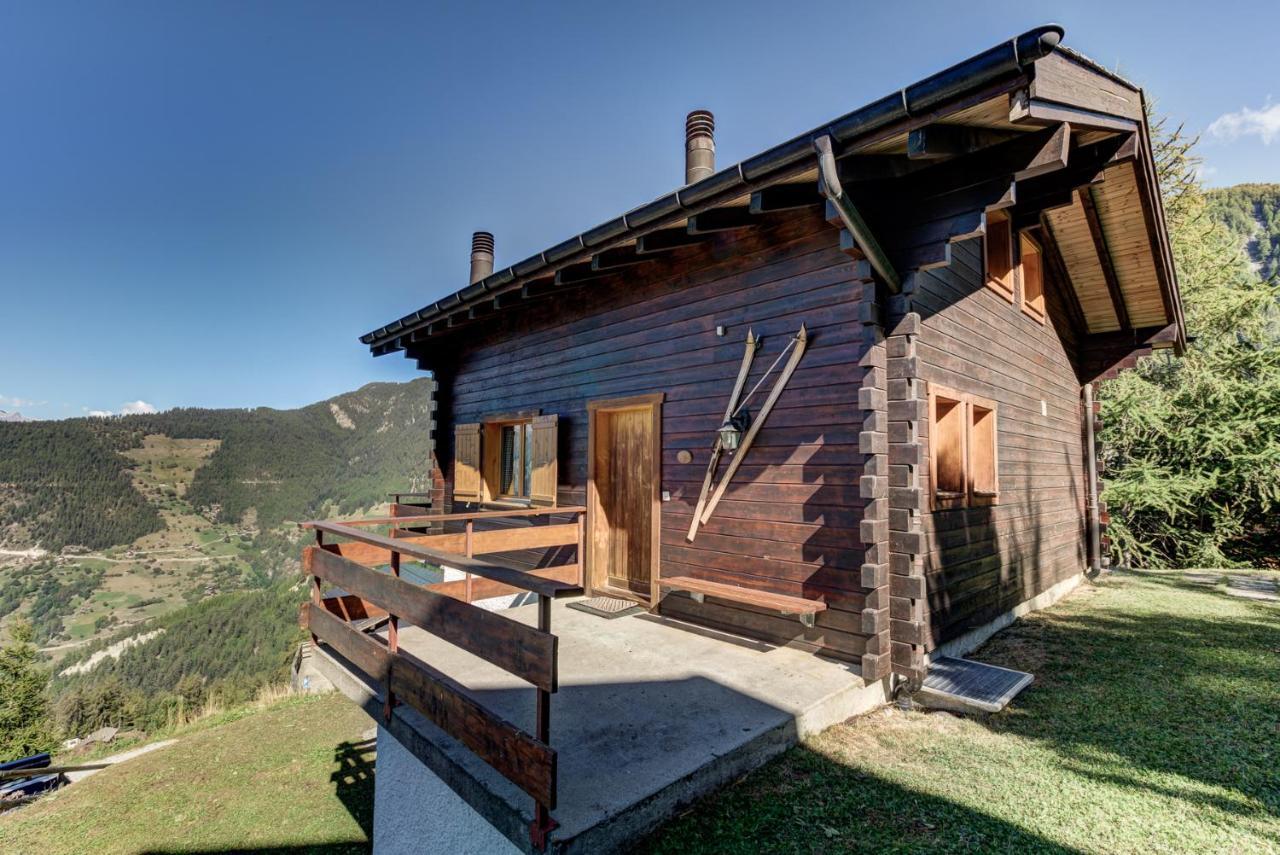 Chalet L'Ange La Tzoumaz Exterior foto